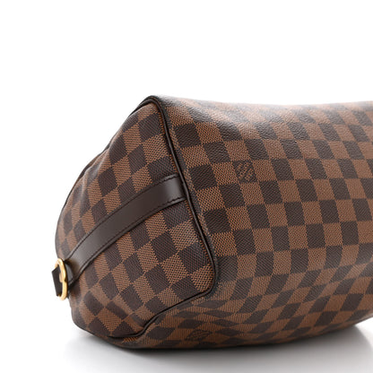 Louis Vuitton Damier Ebene Speedy Bandouliere 25 9 of 10