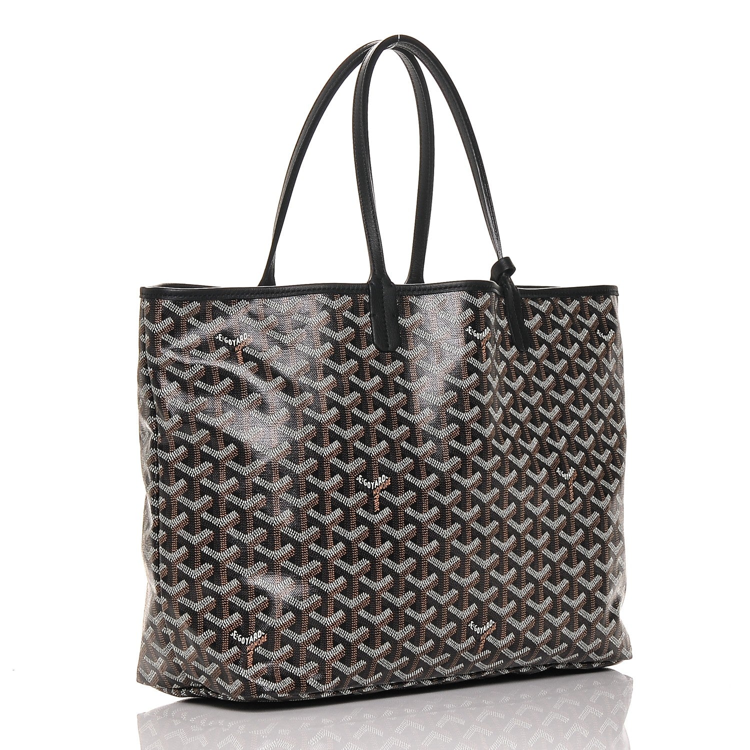 Goyard Goyardine Saint Louis PM Black 3 of 6