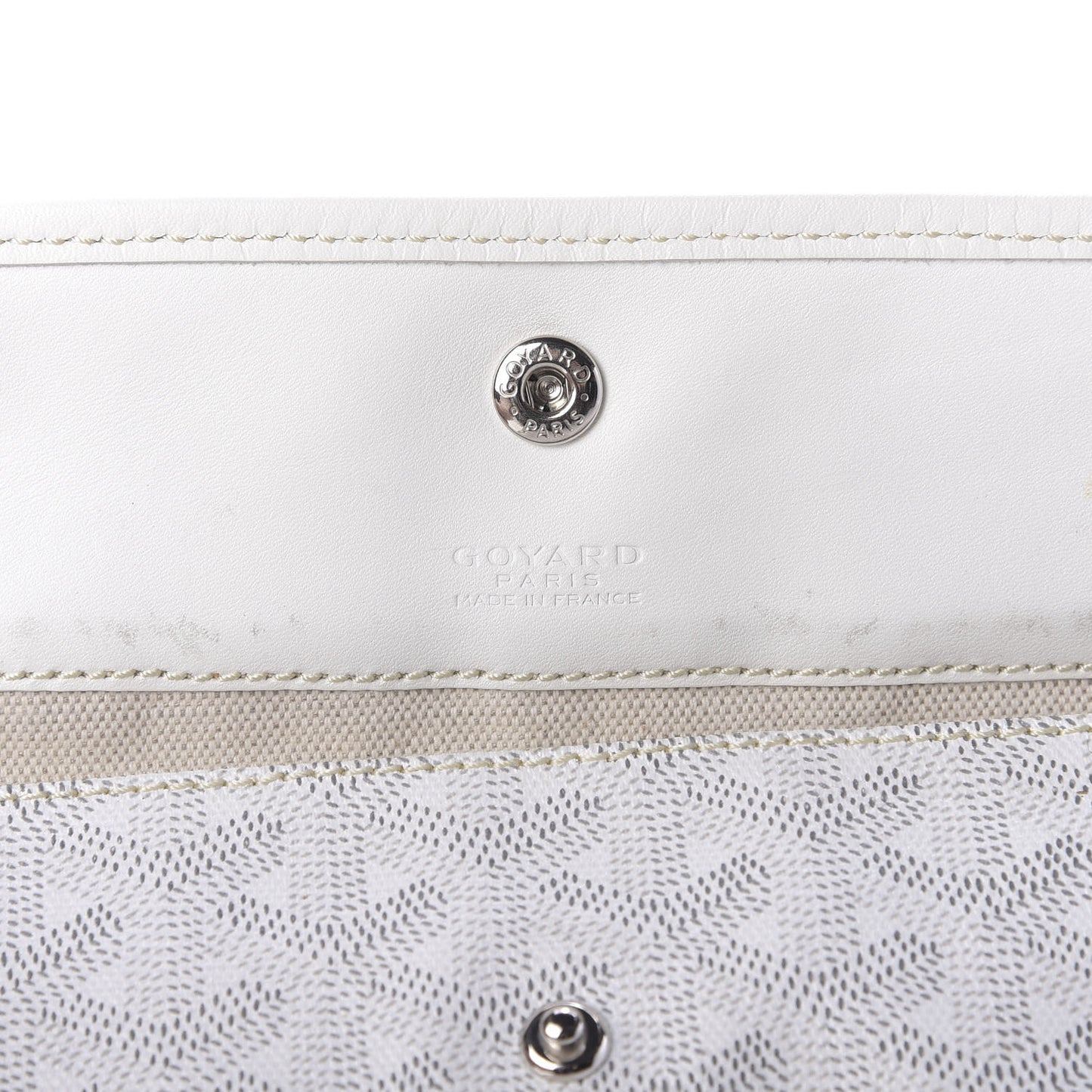 Goyardine Saint Louis GM White