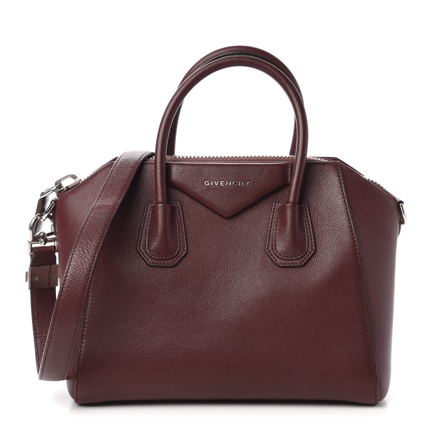 Givenchy Sugar Goatskin Small Antigona Oxblood 1 of 10