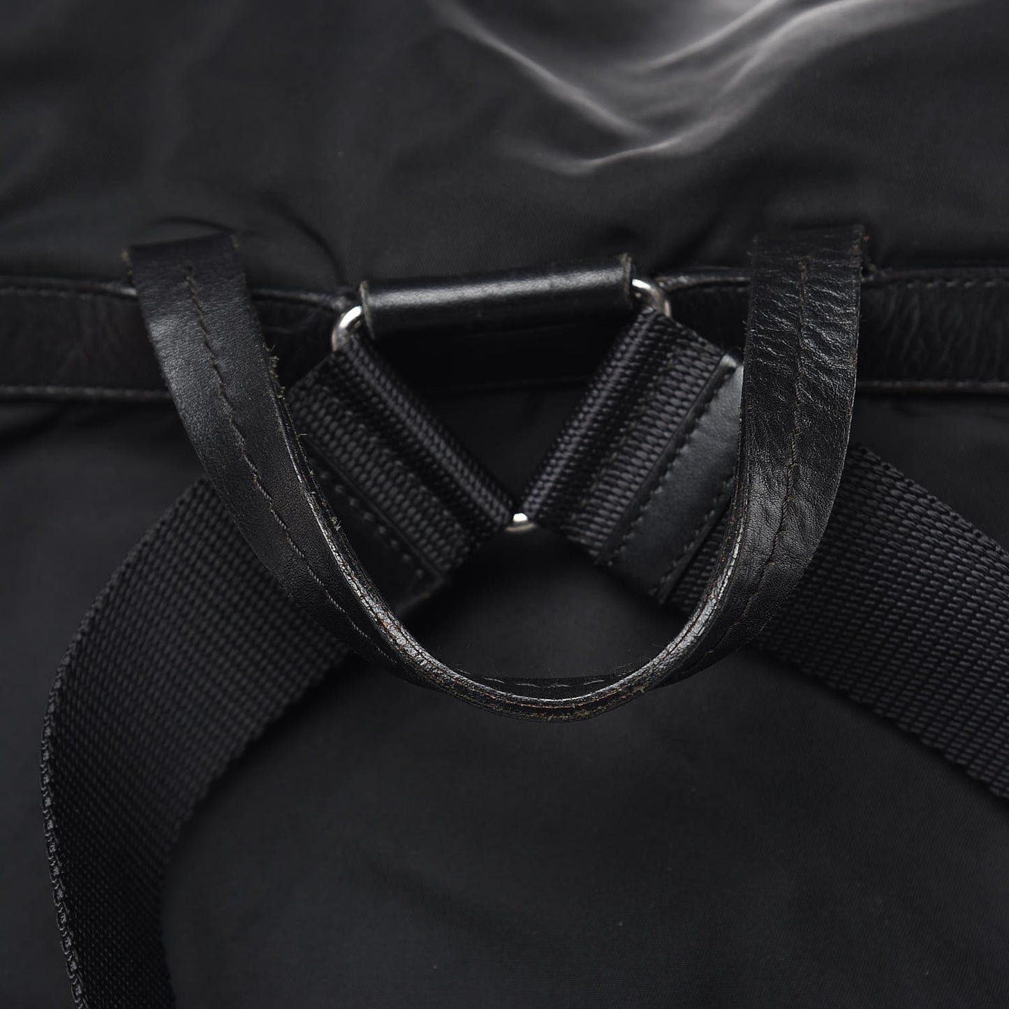 Tessuto Nylon Vela Small Backpack Black