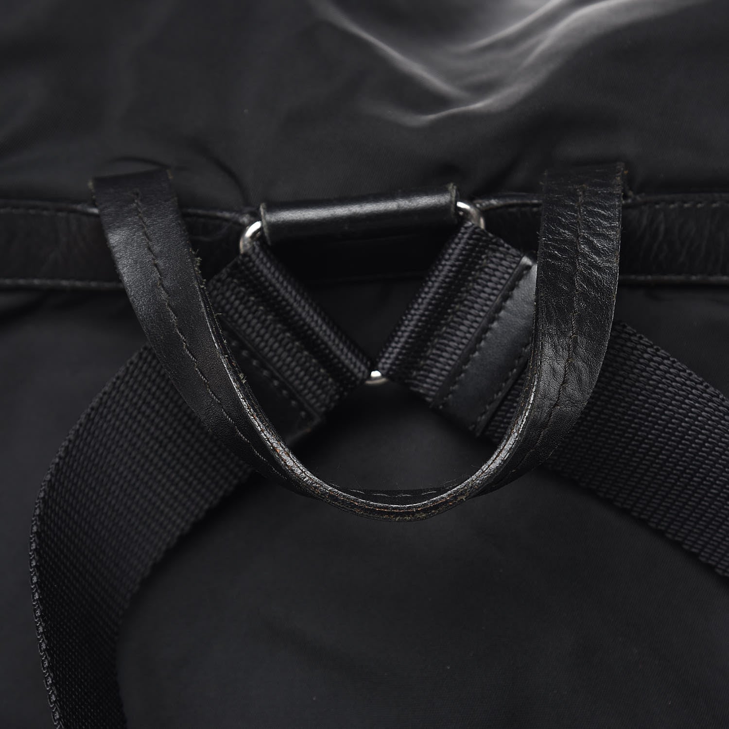 Prada Tessuto Nylon Vela Small Backpack Black 10 of 14