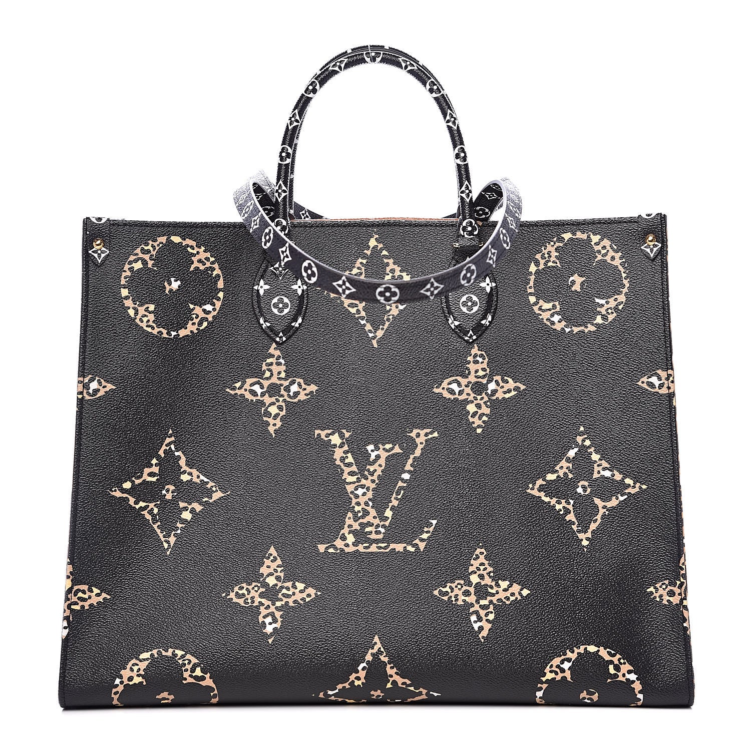 Louis Vuitton Monogram Giant Jungle Onthego GM Black 1 of 7