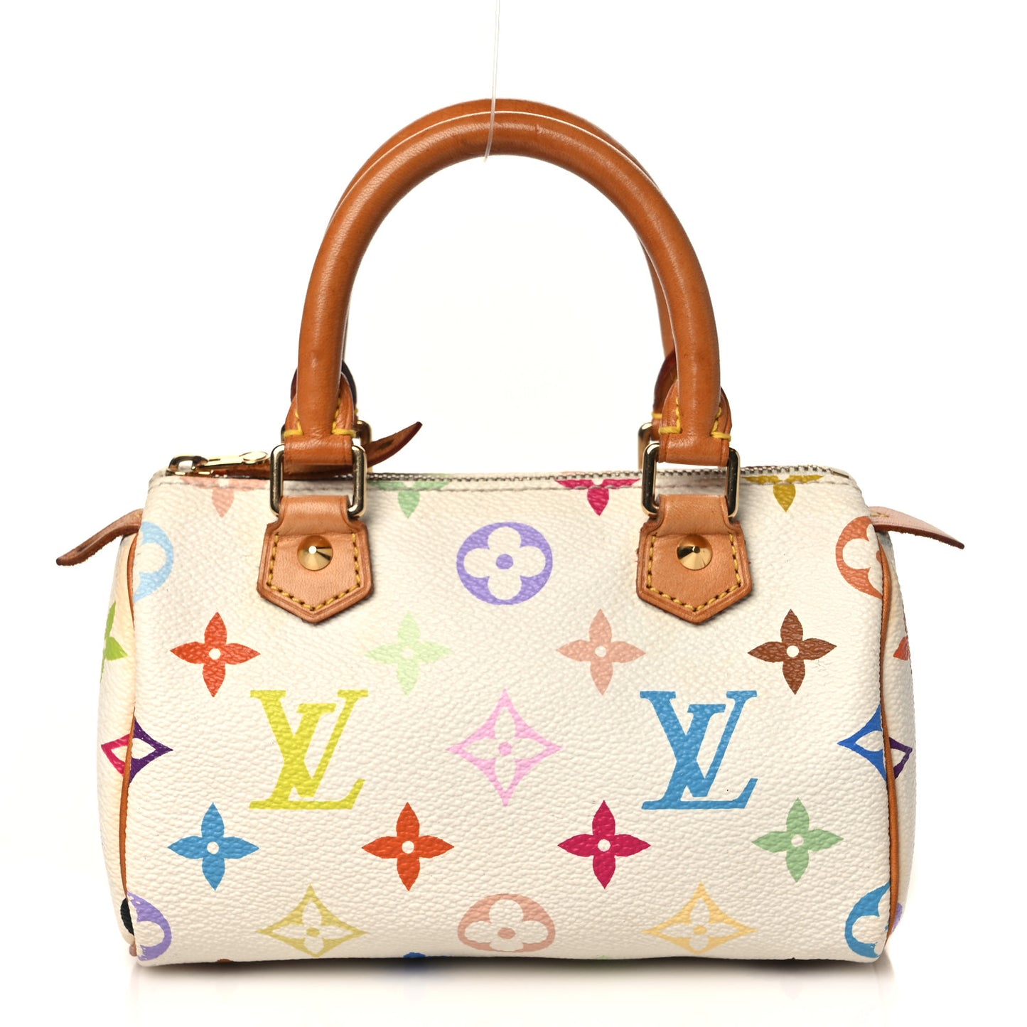 Monogram Multicolor Mini Sac HL Speedy White