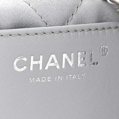 Chanel Shiny Calfskin Quilted Mini Chanel 22 Grey 7 of 10