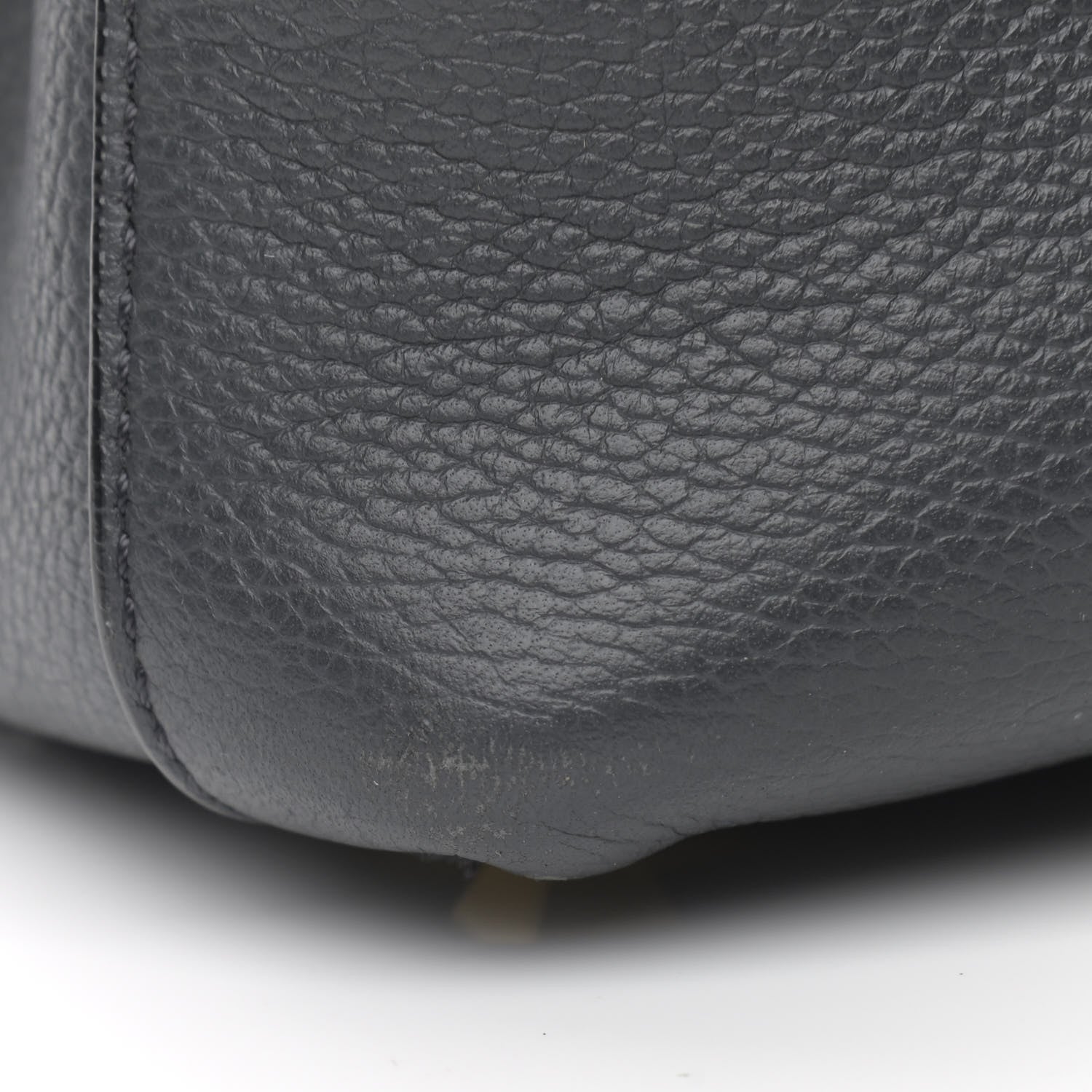MCM Grained Calfskin Large Milla Tote Phantom Grey 14 of 14