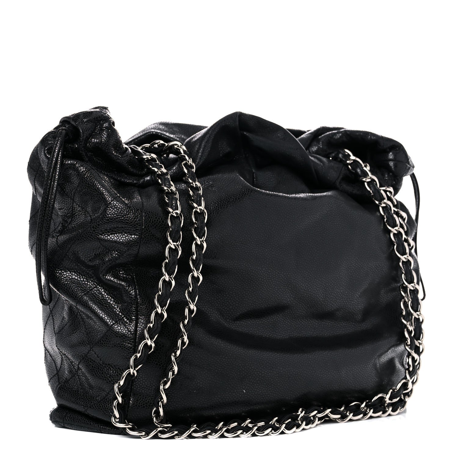 Chanel Caviar 31 Drawstring Tote Black 3 of 11