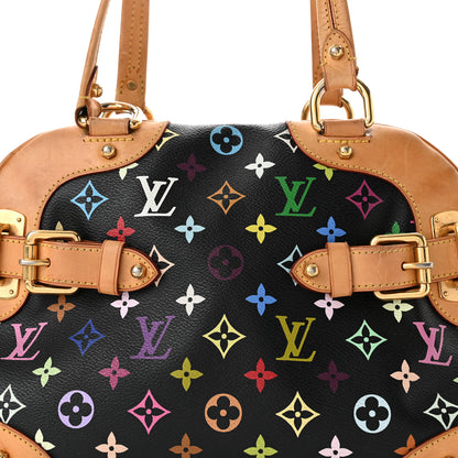 Louis Vuitton Monogram Multicolor Claudia Black 7 of 12
