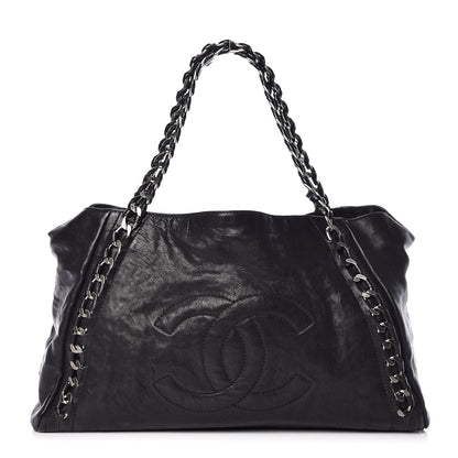 Chanel Calfskin East West Modern Chain Tote Black 1 of 9