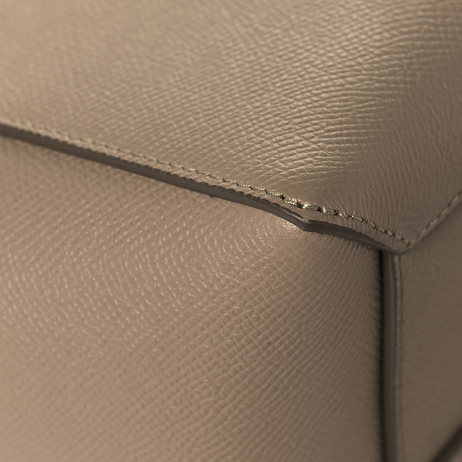 Celine Grained Calfskin Nano Belt Bag Light Taupe 10 of 14