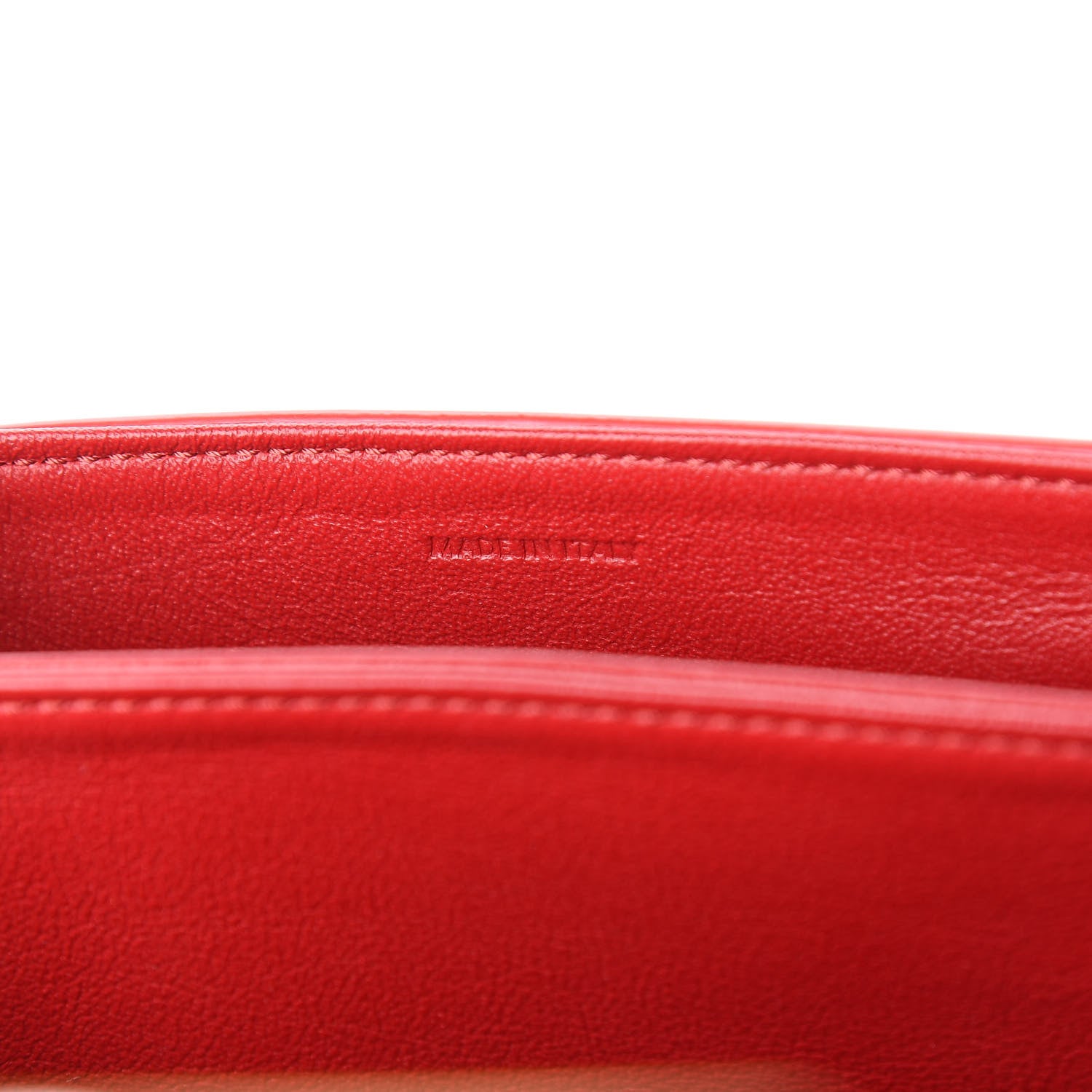 Celine Shiny Calfskin Small C Bag Red 9 of 11