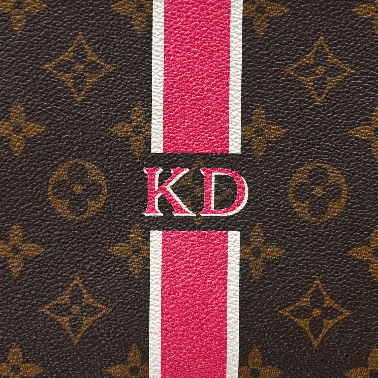 Louis Vuitton Monogram My LV Heritage Neverfull MM GM Pochette Fuchsia White 8 of 9