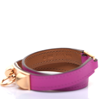Hermes Swift Rivale Double Tour Bracelet T2 Magnolia 5 of 9