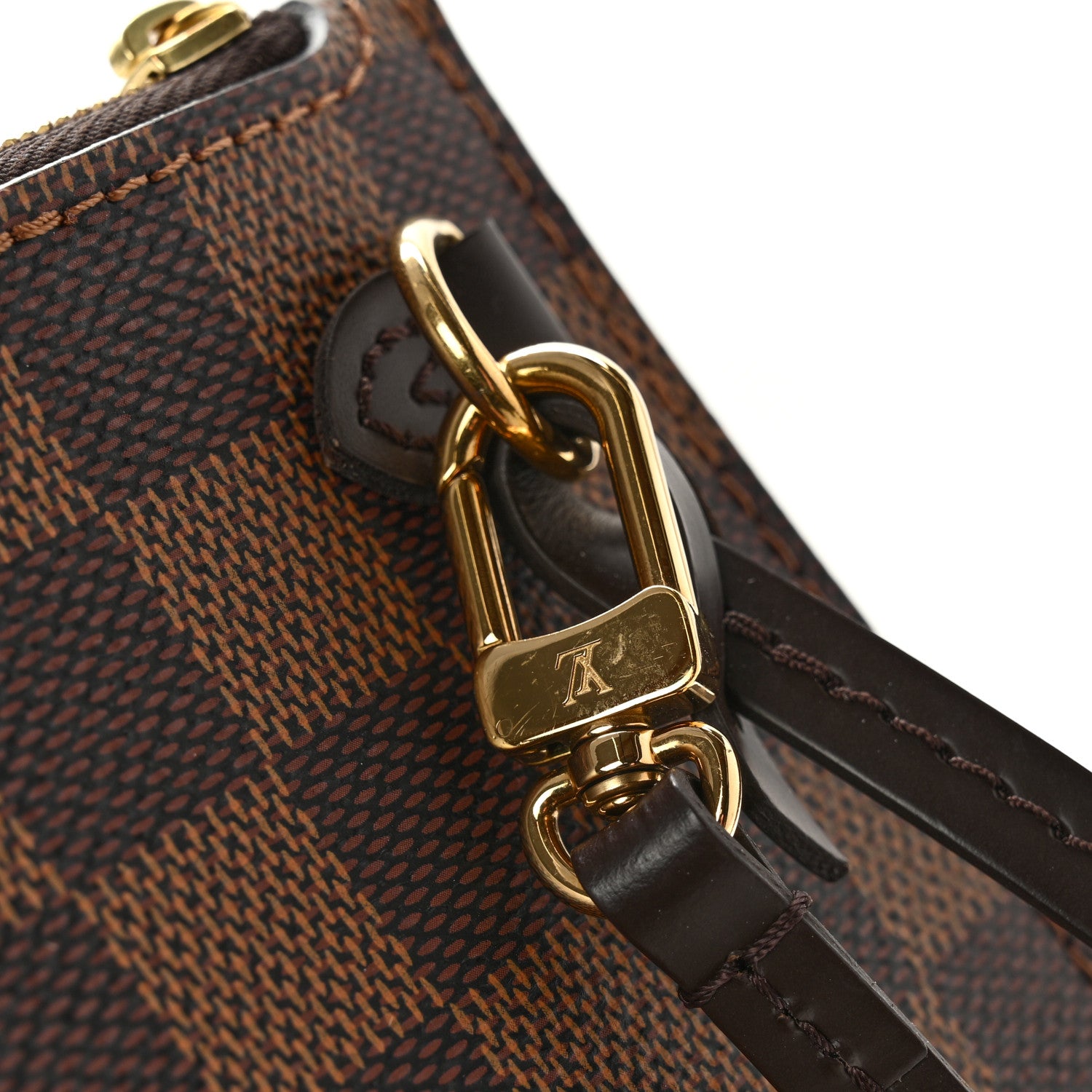 Louis Vuitton Damier Ebene Neverfull MM GM Pochette 9 of 11