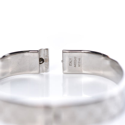Louis Vuitton Palladium Monogram Nanogram Cuff S 5 of 8