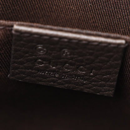 Gucci Monogram Belt Bag Dark Brown 6 of 10