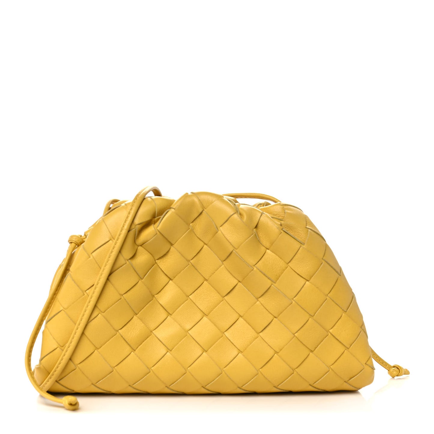 Nappa Intrecciato The Mini Pouch Buttercup