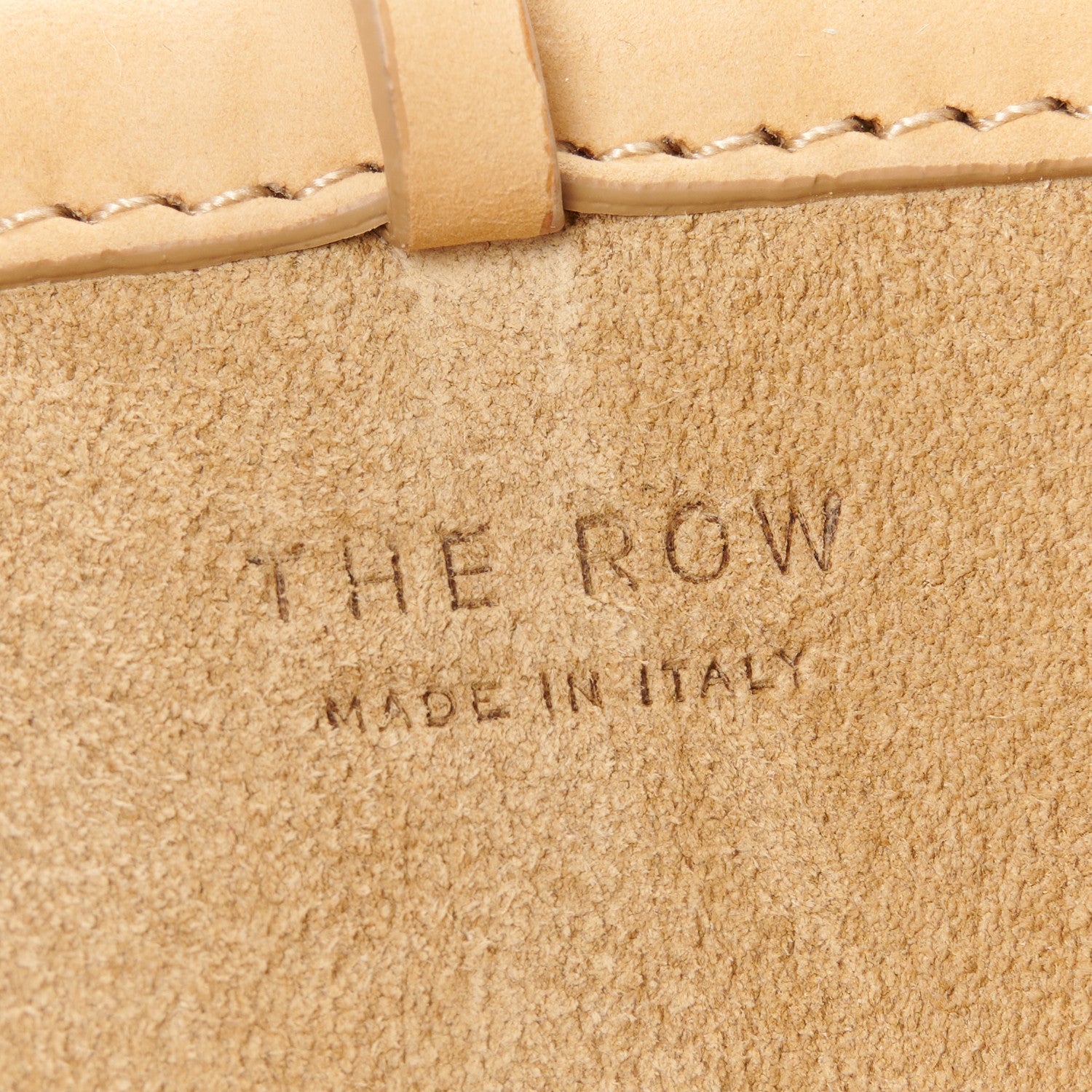 The Row Nubuck Small N/S Park Tote Croissant 6 of 11