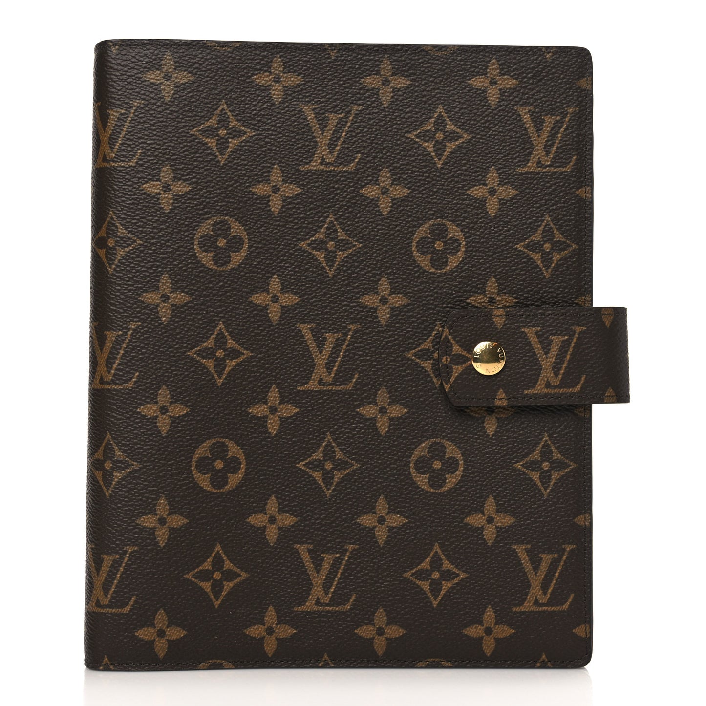 Monogram Large Ring Agenda Cover