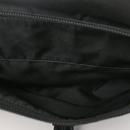 Prada Tessuto Nylon Saffiano Small Vela Messenger Black 8 of 11