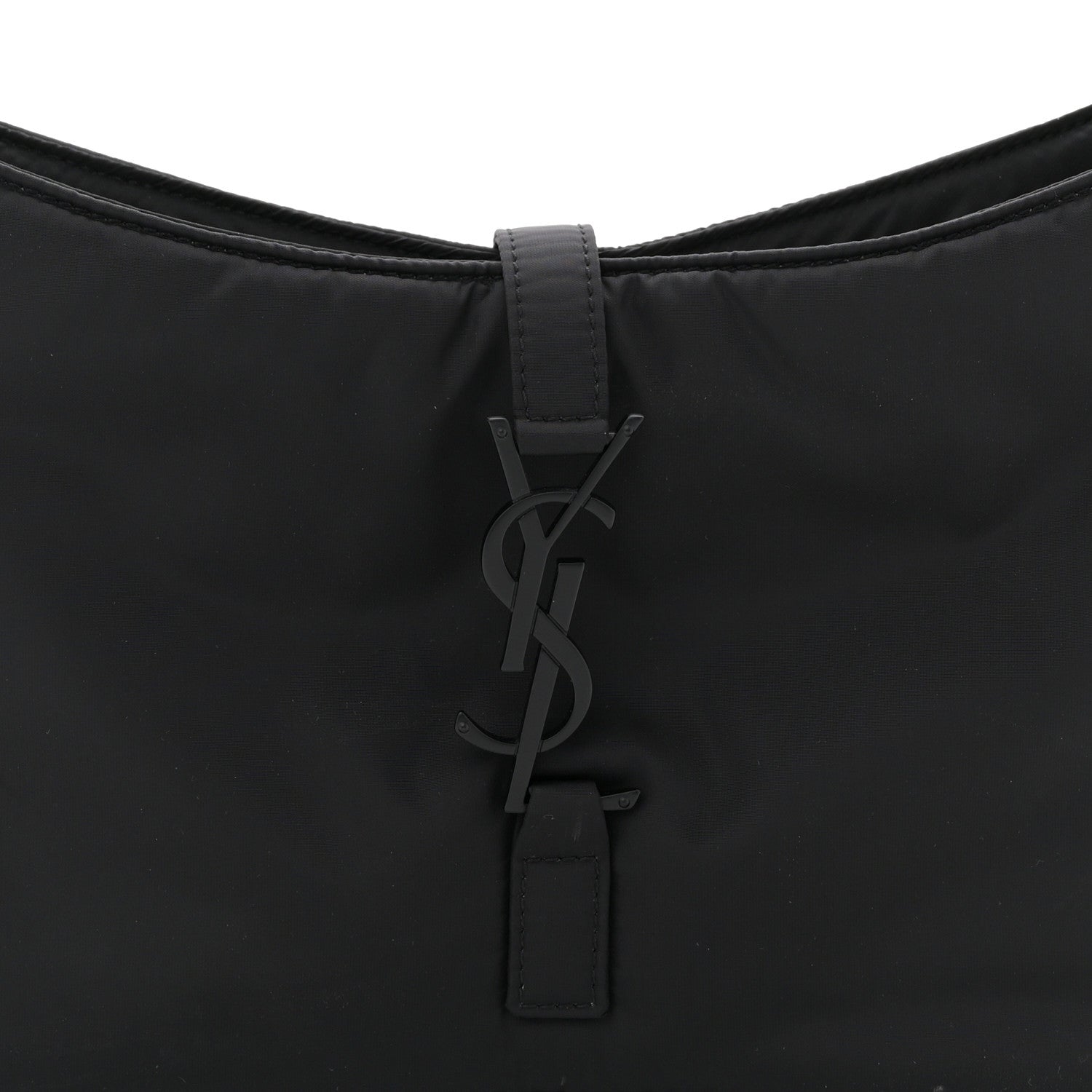 Saint Laurent Econyl Nylon Le 5 A 7 Hobo Black 8 of 12