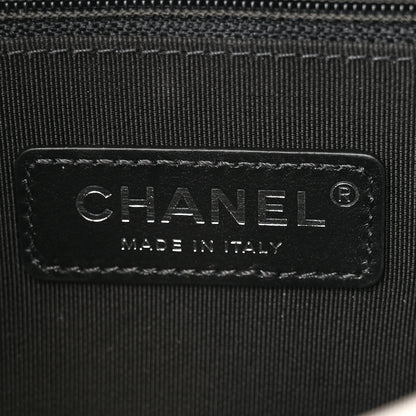 Chanel Caviar Quilted My Everything Small Flap White Black 6 of 15