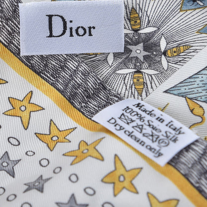 Christian Dior Silk L'Etoile Mitzah Scarf 3 of 4