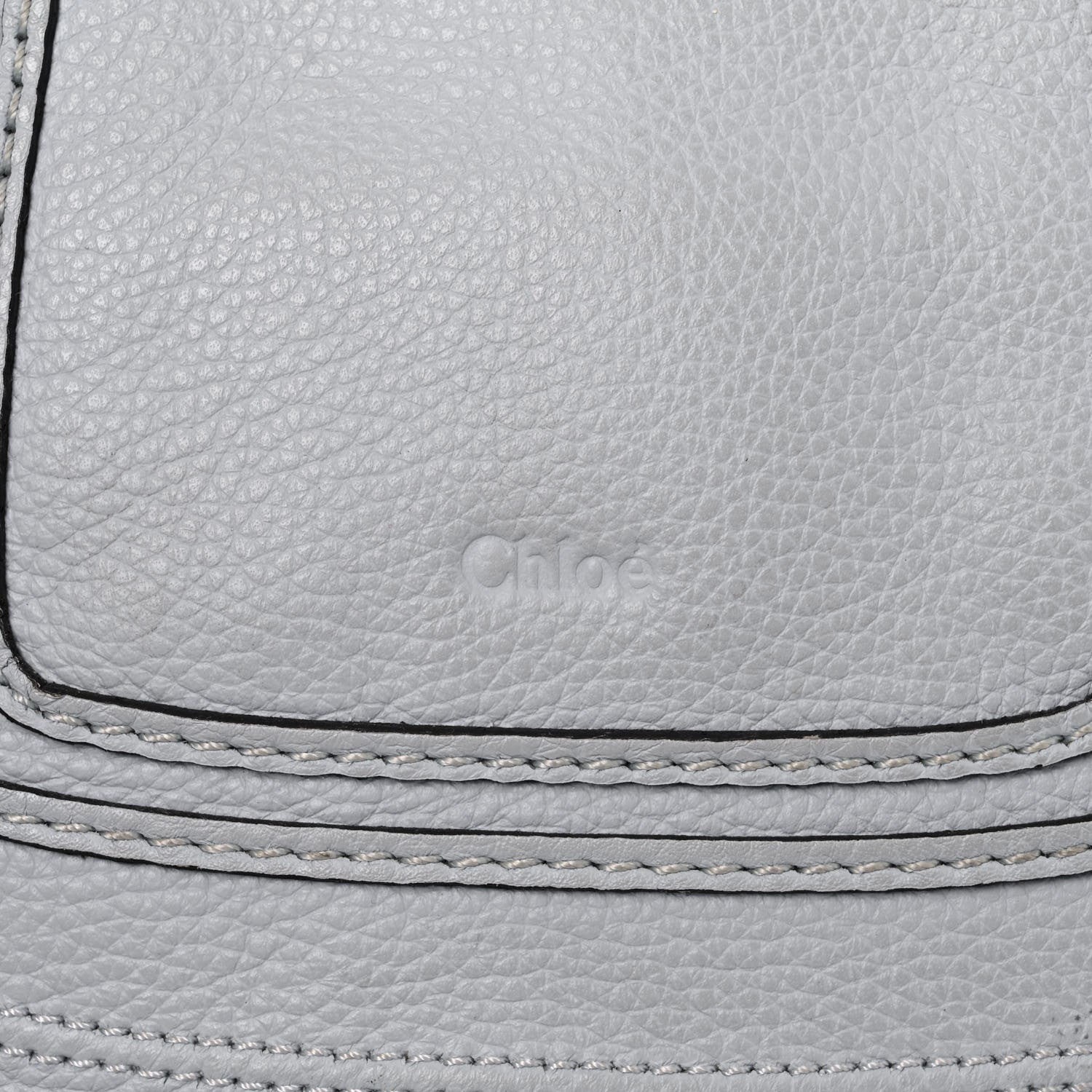 Chloe Calfskin Small Marcie Satchel Airy Grey 18 of 26