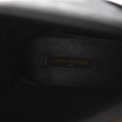 Louis Vuitton Calfskin Monogram Road Trip Flat Boots 38 Black 9 of 11