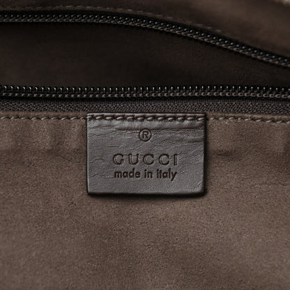 Gucci GG Supreme Monogram Medium Zippered Tote Dark Brown 6 of 11