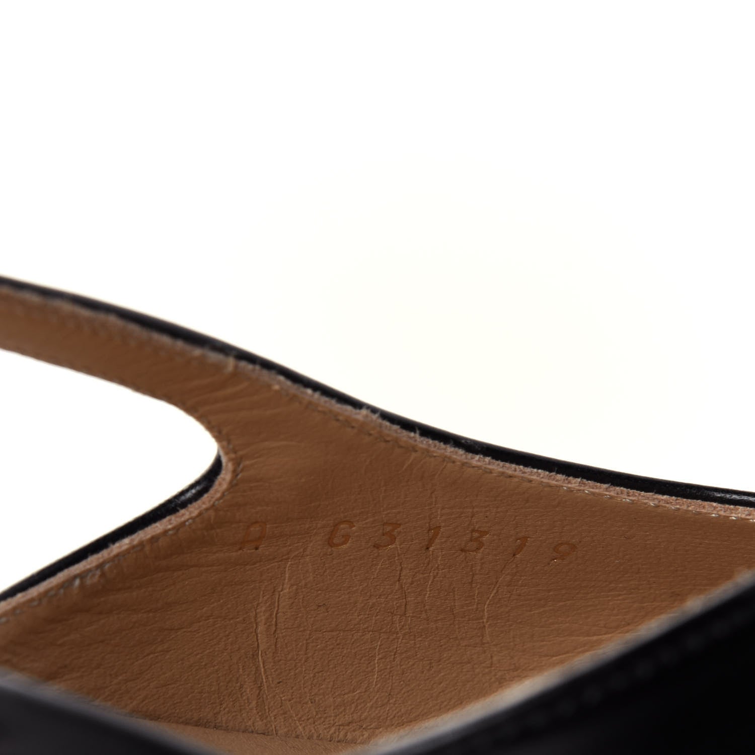 Chanel Goatskin Grosgrain Cap Toe CC Slingback Sandals 38 Black 10 of 12