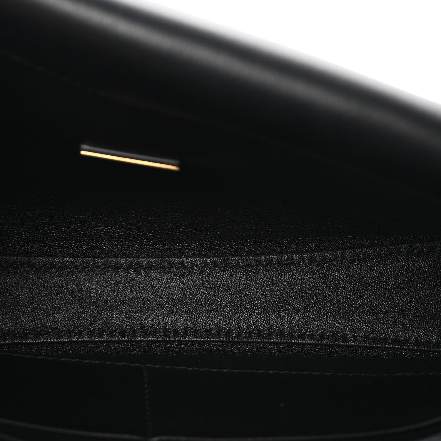 Balenciaga Smooth Calfskin Small Bel Air Clutch On Strap Black 5 of 9