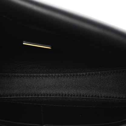 Balenciaga Smooth Calfskin Small Bel Air Clutch On Strap Black 5 of 9