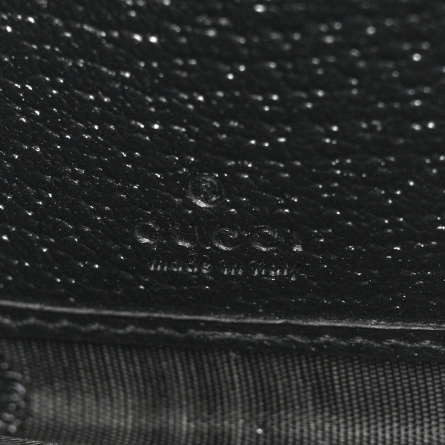 Wonka Grain Calfskin Diana Continental Wallet Black