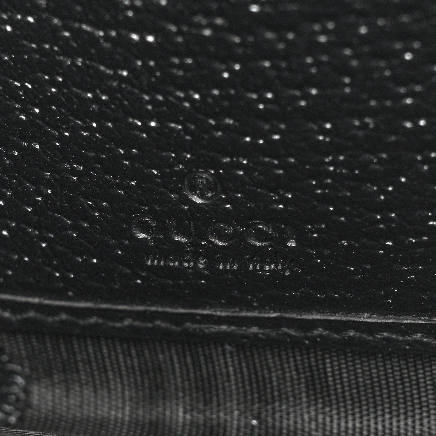 Gucci Wonka Grain Calfskin Diana Continental Wallet Black 9 of 13