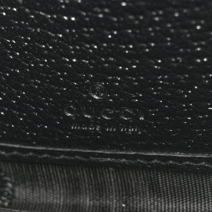 Gucci Wonka Grain Calfskin Diana Continental Wallet Black 9 of 13