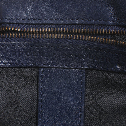 Proenza Schouler Lambskin PS1 Medium Satchel Marine 6 of 8