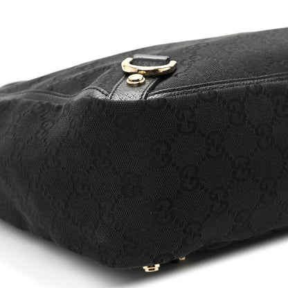 Gucci Monogram Small Abbey Tote Black 9 of 10