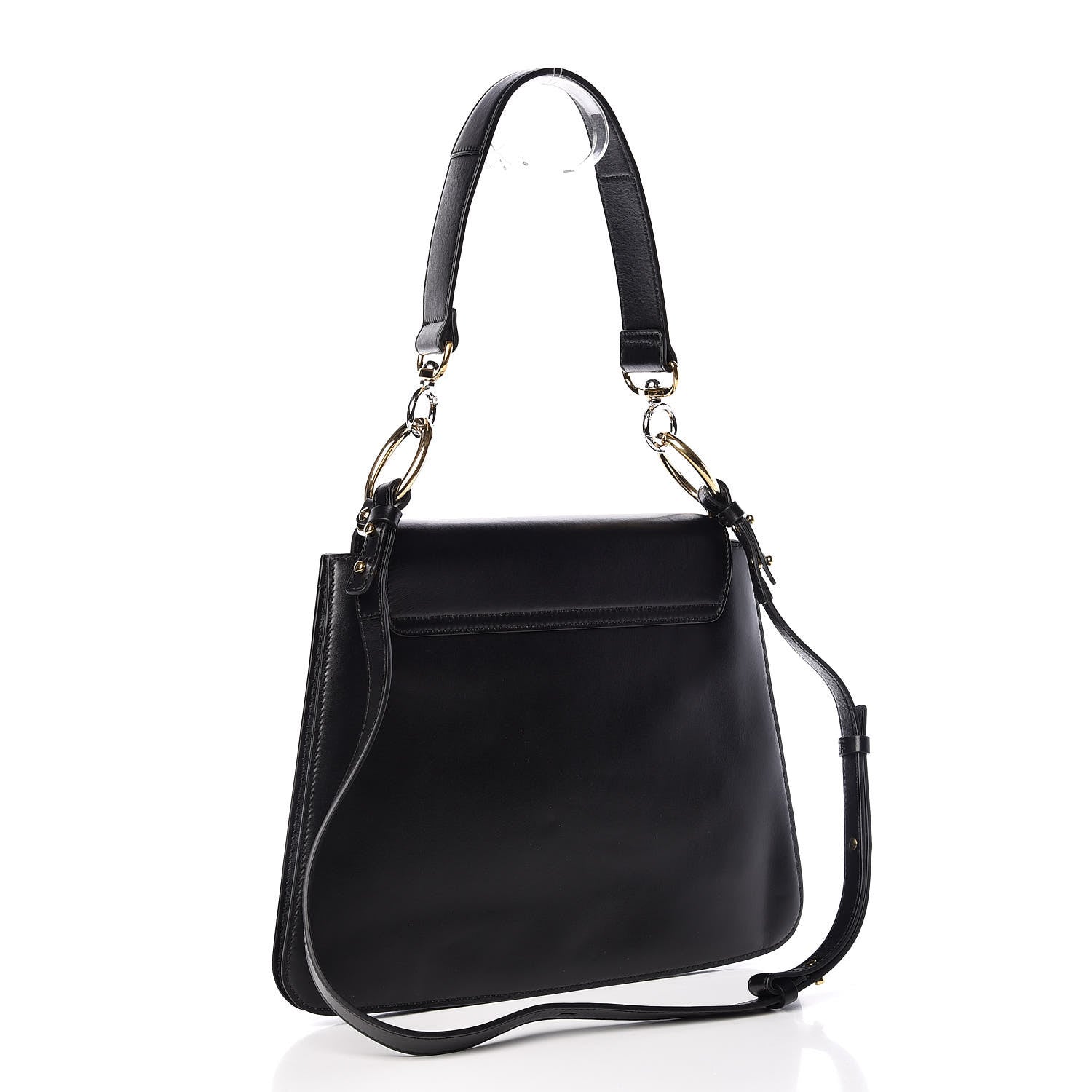 Chloe Calfskin Medium C Shoulder Bag Black 3 of 13