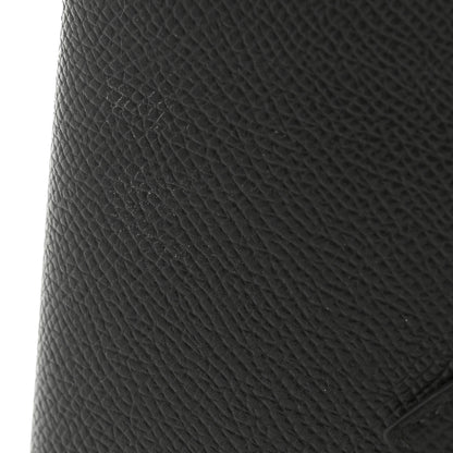 Hermes Epsom Bearn Compact Wallet Black 11 of 13