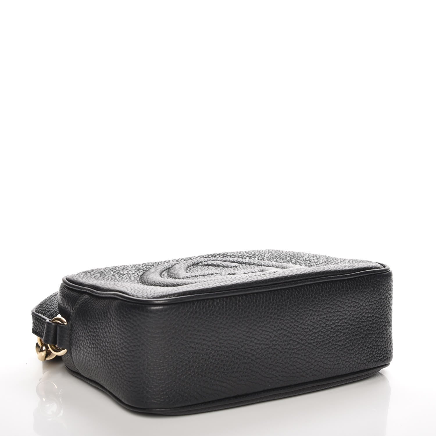 Gucci Pebbled Calfskin Small Soho Disco Bag Black 4 of 7