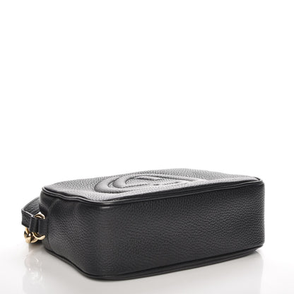 Gucci Pebbled Calfskin Small Soho Disco Bag Black 4 of 7