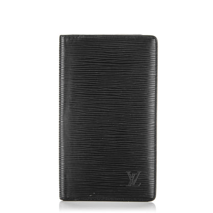 Louis Vuitton Epi Checkbook Cover Black 1 of 7