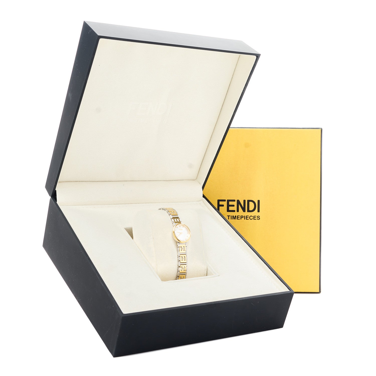 Fendi Stainless Steel Diamond 19mm Fendi Forever Quartz Watch 5 of 5