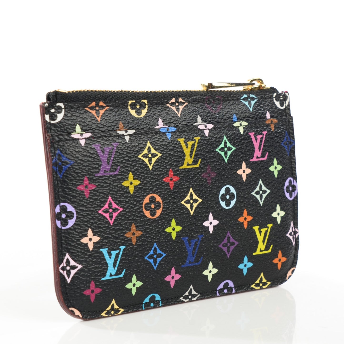 Monogram Multicolor Key Pouch Black Grenade