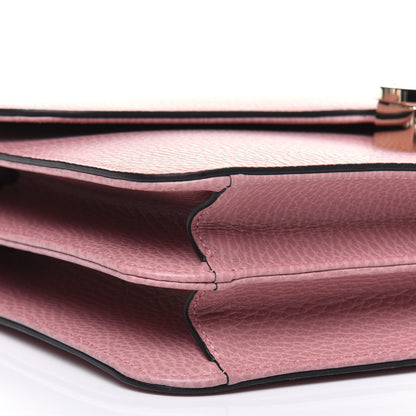 Gucci Dollar Calfskin Interlocking G Shoulder Bag Soft Pink 13 of 14