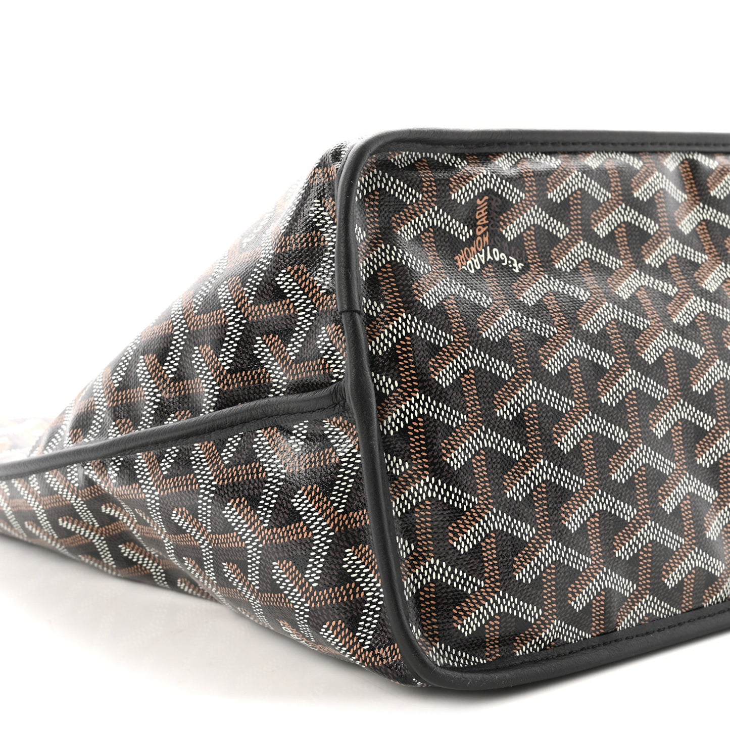 Goyardine Reversible Anjou PM Black