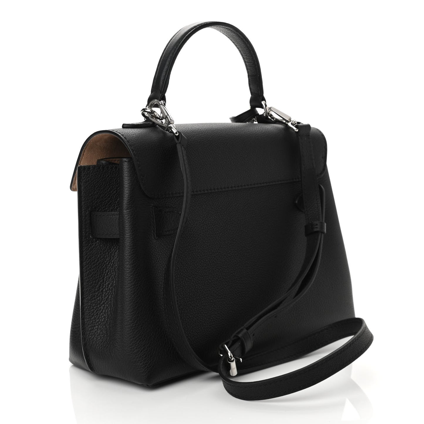 Calfskin Lockme Ever BB Black