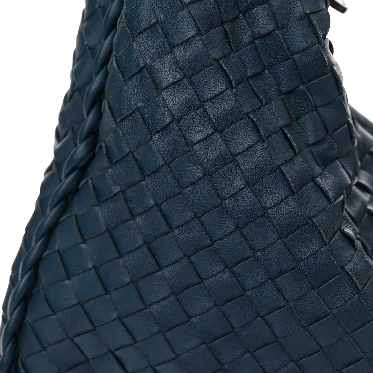 Bottega Veneta Nappa Intrecciato Medium Veneta Hobo Baltic Blue 11 of 13