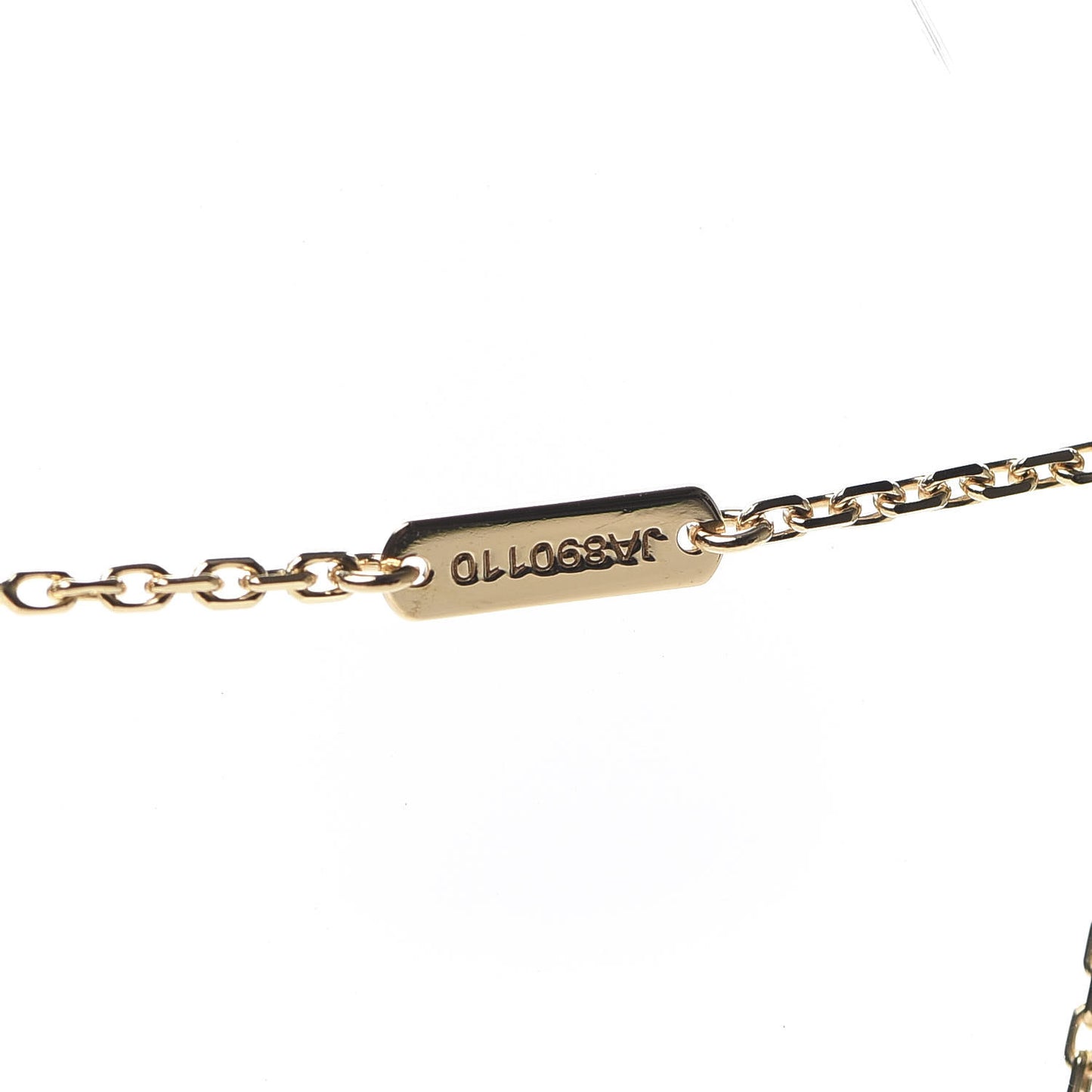 18K Yellow Gold Diamond Small Frivole Pendant Necklace